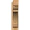 Ekena Millwork Olympic Block Rough Sawn Outlooker, Western Red Cedar, 6"W x 24"D x 24"H OUT06X24X24OLY05RWR - alternate 2